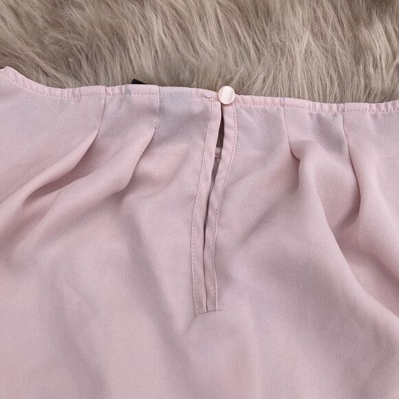 Worthington Pleated Camisole Shell Tank in Light Pink - Picture 5 of 6